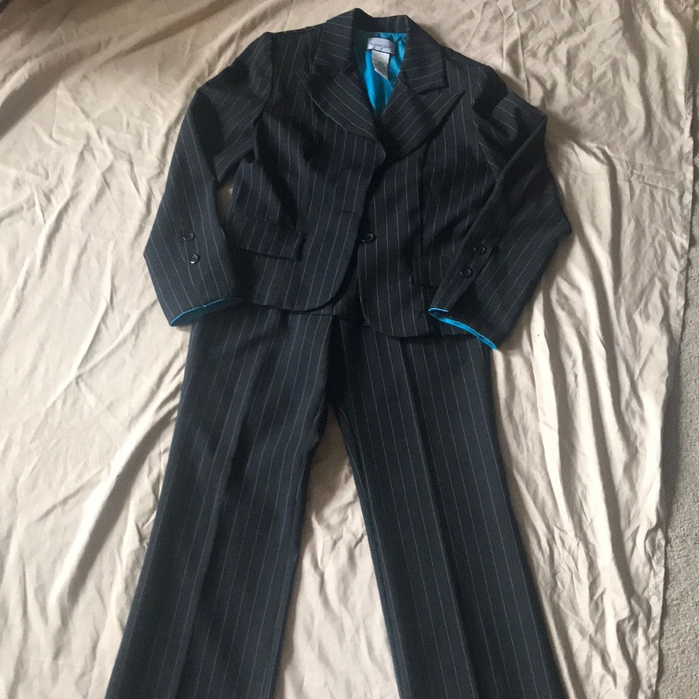 Pinstripe suit